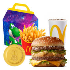 Meniu Big Mac Mario Galaxia Filmul