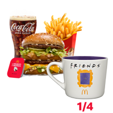 Meniu "FRIENDS" Big Mac  Cană
