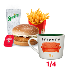 Meniu "FRIENDS" Vegetable Burger Cană