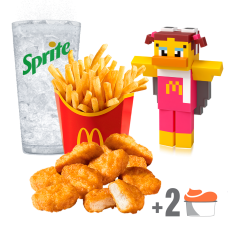 Chicken McNuggets 9pcs. Minecraft Movie Meal