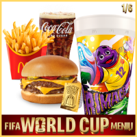 Meniu Dublu Cheeseburger FIFA Word Cup™