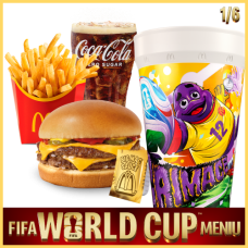 Meniu Dublu Cheeseburger FIFA Word Cup™