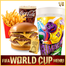 Meniu Trilpu Cheeseburger FIFA Word Cup™