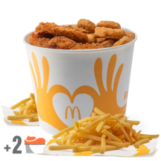 12 McNuggets & 6 Strips Bucket
