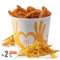 12 Strips Bucket