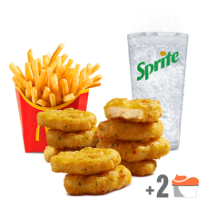 Meniu Spicy Chicken McNuggets 9buc