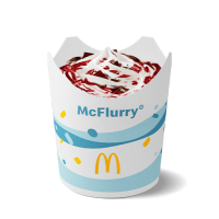 McFlurry Kit-Kat cu Topping de Căpșune