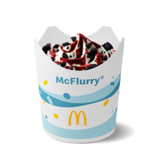 McFlurry Oreo cu Topping de Căpșune