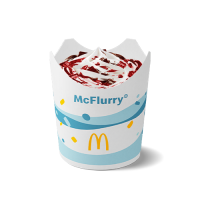 McFlurry Kit-Kat with Strawberry Topping