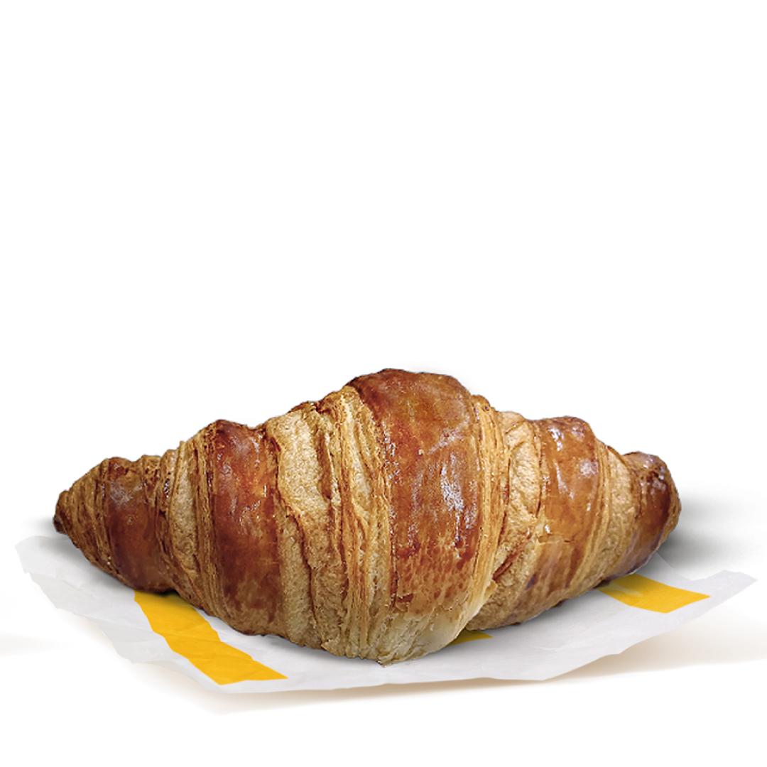 Croissant with butter